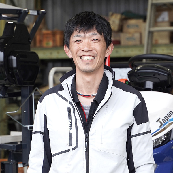 現場作業 奥山 康正